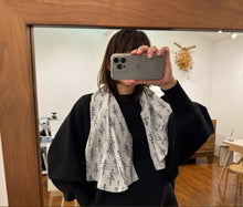 画像をギャラリービューアに読み込む, 針葉樹林の手拭い
