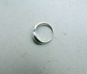 Lips ring -Silver